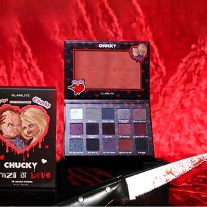 Glamlite X Chucky &Tiff crazy in love palette